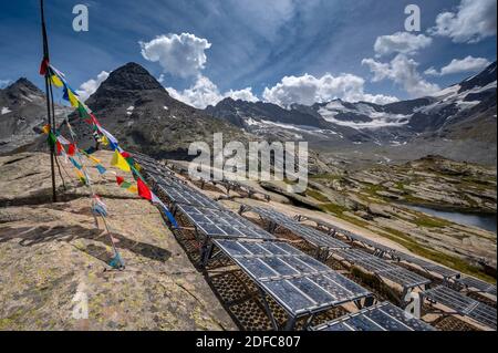 France, Savoie, massif de la Vanoise, haute Maurienne, Banque D'Images