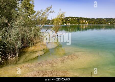 France, Savoie, avant-pays savoyard, lac de Banque D'Images