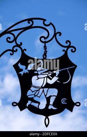 Restaurant au chasseur Colmar Alsace France Photo Stock Alamy