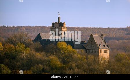 un château romantique dans allstedt saxe anhalt allemagne Banque D'Images