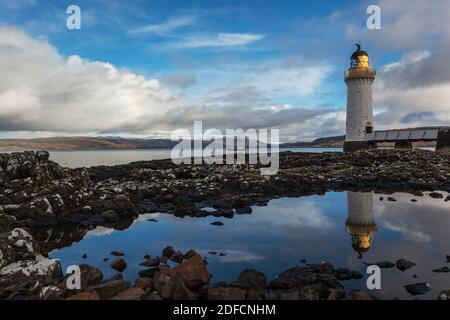 Phare de Rubha nan Gall - île de Mull Banque D'Images