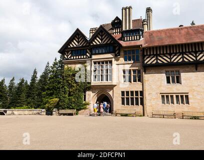 Cragside House, une maison de campagne victorienne près de Rothbury,Angleterre,UK Banque D'Images