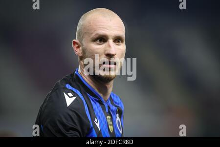 Mouscron, Belgique. 28 novembre 2020. Michael Krmencik du Club photographié lors du match Jupiler Pro League entre Royal Excel Mouscron et Club Brugge KV, samedi 28 novembre 2020 à Mouscron, le 14 jour de la première division de la « Jupiler Pro League » du championnat belge de football. BELGA PHOTO VIRGINIE LEFOUR crédit: Pro Shots/Alamy Live News Banque D'Images