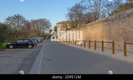 Saint Remy, France - 29 janvier 2016 : Sanatorium Van Gogh et Monastère Saint John de Mausole à Saint Remy, France. Banque D'Images