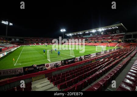 Grenade, Espagne. 03ème décembre 2020. Lors du match de l'UEFA Europa League Group E entre Granada Club Futbol et PSV Eindhoven à l'Estadio Nuevo Los Carmenes le 3 décembre 2020 à Grenade, Espagne. Credit: CORMON PRESSE/Alamy Live News Banque D'Images