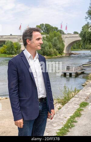 Lancement du réseau des villes humanistes avec 18 maires des grandes villes de France, Eric Piolle maire de Grenoble, 21 juillet 2020 à Tours, France. Photo de Pascal Avenet/ABACAPRESS.COM Banque D'Images