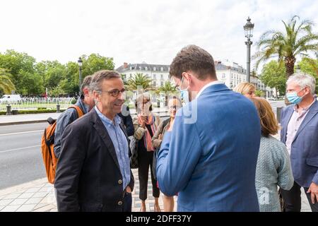 Lancement du réseau des villes humanistes avec 18 maires des grandes villes de France, Pierre Hurmic Maire de Bordeaux, 21 juillet 2020 à Tours, France. Photo de Pascal Avenet/ABACAPRESS.COM Banque D'Images