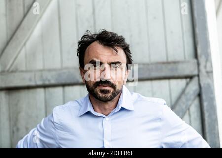 Gregory Doucet, Maire de Lyon, fréquentant l'université d'été du parti écologiste Europe Ecologie les Verts (EELV) à Pantin, France, le 21 août 2020. Photo de Daniel Derajinski/ABACAPRESS.COM Banque D'Images