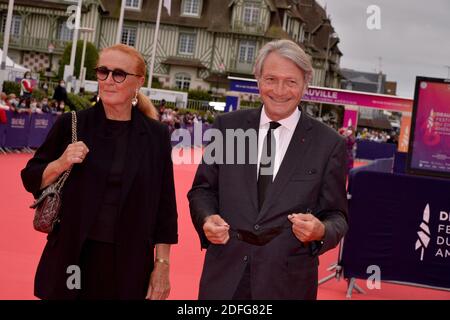 Le maire de Deauville Philippe Augier assistera à la cérémonie d'ouverture du 46e Festival du film américain de Deauville à Deauville, France, le 4 septembre 2020. Photo de Julien Reynaud/APS-Medias/ABACAPRESS.COM Banque D'Images