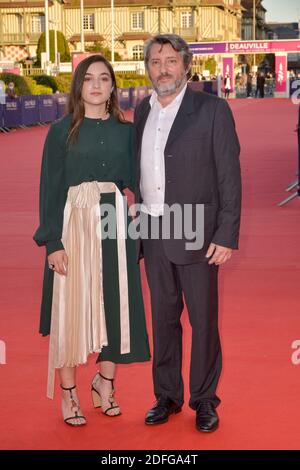 Luana Bajrami, Bruno Podolydes participant à la projection du film les deux Alfred lors du 46e Festival du film américain de Deauville à Deauville, France, le 6 septembre 2020. Photo de Julien Reynaud/APS-Medias/ABACAPRESS.COM Banque D'Images