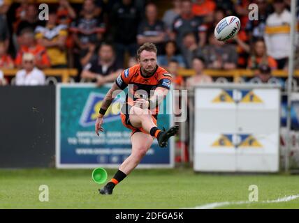 Photo du dossier datée du 30-06-2019 de Daniel Smith de Castleford Tigers. Banque D'Images