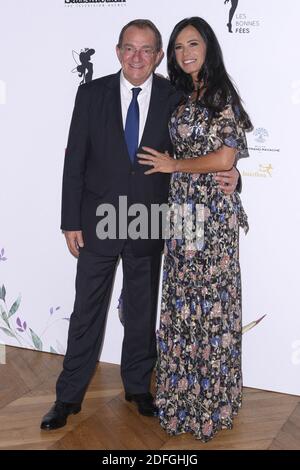 Photo du dossier Jean-Pierre Pernaut et son épouse Nathalie Marquay, Miss France 1987 participent au premier gala de charité 'les bonnes Feess' à l'Hôtel d'Evreux, le 20 mars 2017 à Paris, France. Photo Edouard BERNAUX/ABACAPRESS.COM Banque D'Images