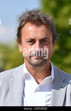 Henri Leconte aux internationaux de Strasbourg 2020, tournoi de tennis féminin, à Strasbourg, dans le nord-est de la France. Photo de Nicolas Roses/ABACAPRESS.COM Banque D'Images