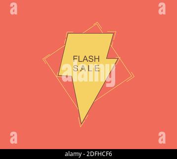 conceptions sur les fonds de vente flash Illustration de Vecteur