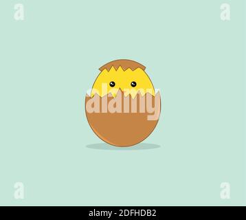 motif poussins de dessin animé Illustration de Vecteur
