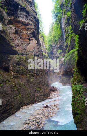 Zugspitze Partnachklamm, Bavière, Allemagne Banque D'Images