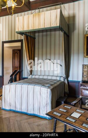 Intérieur du château de Grignan dans la Drôme, France, Europe. Banque D'Images