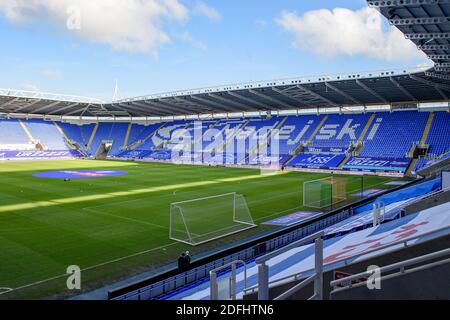 READING, ANGLETERRE. 5 DÉCEMBRE vue générale du Madejski Stadium, stade de Reading pendant le match de championnat Sky Bet entre Reading et Nottingham Forest au Madejski Stadium, Reading le samedi 5 décembre 2020. (Credit: Jon Hobley | MI News) Credit: MI News & Sport /Alay Live News Banque D'Images