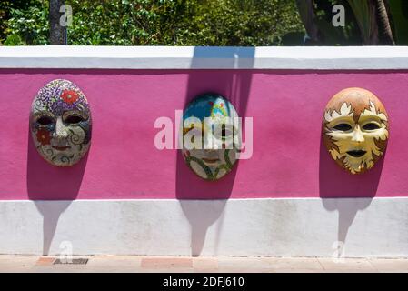 Olinda/Brazile: 08/02/2018: Masque, art de la rue à Olinda Pernambuco - Brésil Banque D'Images