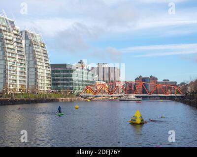 Media City - Salford Quays Manchester Banque D'Images
