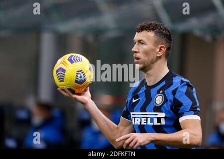 Giuseppe Meazza San Siro stade, Milan, Italie, 05 décembre 2020, Ivan Perisic (FC Internazionale) pendant le FC Internazionale vs Bologne Calcio, football italien série A match - photo Francesco Scaccianoce / LM Banque D'Images