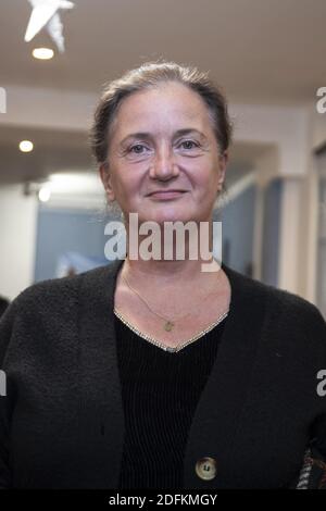 Portrait de l'écrivain Sylvie Lasserre, auteur de 'Voyage chez les Ouïghours (Voyage aux Ouïghours)' à Paris, France, le 14 octobre 2020. Photo de Pierrick Villette/avenir Pictures/ABACAPRESS.COM Banque D'Images