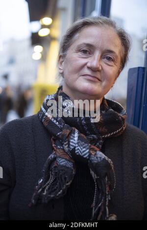 Portrait de l'écrivain Sylvie Lasserre, auteur de 'Voyage chez les Ouïghours (Voyage aux Ouïghours)' à Paris, France, le 14 octobre 2020. Photo de Pierrick Villette/avenir Pictures/ABACAPRESS.COM Banque D'Images