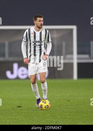 Allianz Stadium, Turin, Italie, 05 déc 2020, 8 Aaron Ramsey (JUVENTUS FC) pendant Juventus FC vs Torino, football italien série A match - photo Claudio Benedetto / LM Banque D'Images