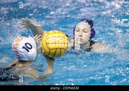 Roma, Italie. 5 décembre 2020. Roma, Italie, Lido di Ostia, 05 décembre 2020, Carolina Ioannou (Ekipe Orizzonte) pendant Lifebrain SIS Roma vs Ekipe Orizzonte - Waterpolo Italien série A1 femmes Match Credit: Luigi Mariani/LPS/ZUMA Wire/Alay Live News Banque D'Images