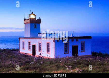 Phare, Duncansby Head, Écosse, Grande-Bretagne Banque D'Images