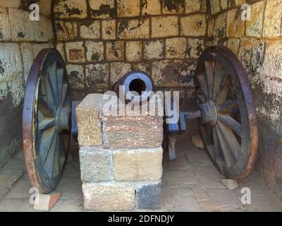 fort daulatabad arme palais historique Banque D'Images