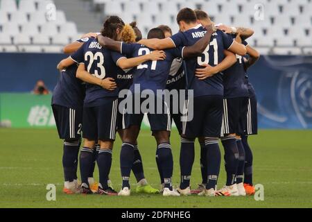 DOHA, QATAR - DÉCEMBRE 03 : rencontre de la victoire de Melbourne avant le match E de l'AFC Champions League entre Melbourne Victory et le FC Séoul au stade Education City, le 3 décembre 2020 à Doha, au Qatar. (Photo de Colin McPhedran/MB Media) Banque D'Images