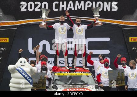 Monza, Italie. 06e décembre 2020. OSTBERG Mads (NOR), Citroën C3 R5, pH Sport WRC 2, portrait, 2020 WRC 2 champions du monde, portrait, lors du Rallye ACI Monza 2020, 7e tour du Championnat FIA WRC 2020 du 3 au 8 décembre 2020 à Monza, Brianza in Italy - photo Grumory Lenmand / DPPI / LM Credit: Paola Benini / Alamony Live News Banque D'Images