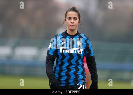 Milan, Italie. 6 décembre 2020. Milan, Italie, Felice Chinetti stade, 06 décembre 2020, Flaminia Simonetti (FC Internazionale) pendant FC Internazionale vs San Marino Academy - Italian football série A Women Match Credit: Francesco Scaccianoce/LPS/ZUMA Wire/Alay Live News Banque D'Images