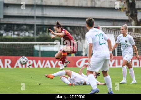 Rome, Italie. 6 décembre 2020. Rome, Italie, Tre Fontane Stadium, 06 décembre 2020, Vanessa Bernauer COMME Roma pendant AS Roma vs Florentia San Gimignano - football italien série A Women Match Credit: Simona Scarano/LPS/ZUMA Wire/Alamy Live News Banque D'Images