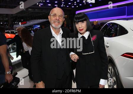 Participation au Jaguar Party, qui s'est tenu au salon de l'automobile à Paris, France, le 02 octobre 2018. Photo de Jerome Domine/ABACAPRESS.COM Banque D'Images