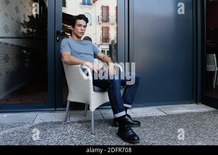 Sandor Funtek lors du 5ème Festival International du film de St Jean de Luz le 03 octobre 2018 à Saint Jean de Luz, France. Photo de Thibaud MORITZ ABACAPRESS.COM Banque D'Images