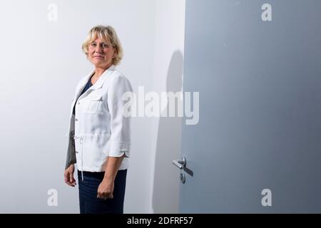 Exclusivité - Francis Letellier reçoit Nadine Morano sur le spectacle Dimanche en Politique le dimanche 07 octobre 2018 à Paris, France. Photo de Stephane le Tellec/ABACAPRESS.COM Banque D'Images