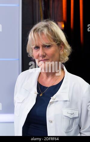Exclusivité - Francis Letellier reçoit Nadine Morano sur le spectacle Dimanche en Politique le dimanche 07 octobre 2018 à Paris, France. Photo de Stephane le Tellec/ABACAPRESS.COM Banque D'Images