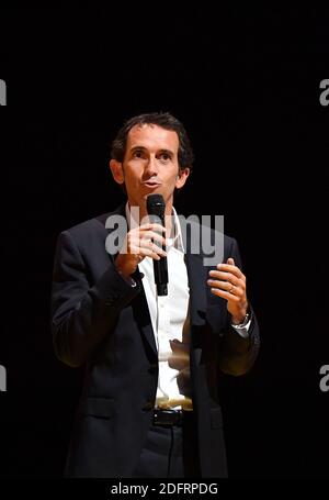 Alexandre Bompard, PDG de Carrefour, lors de l'événement « Inno Generation » de Bpifrance, le 11 octobre 2018 à Paris, France. Photo de Christian Liewig/ABACAPRESS.COM Banque D'Images