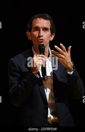 Alexandre Bompard, PDG de Carrefour, lors de l'événement « Inno Generation » de Bpifrance, le 11 octobre 2018 à Paris, France. Photo de Christian Liewig/ABACAPRESS.COM Banque D'Images