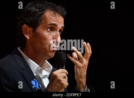 Alexandre Bompard, PDG de Carrefour, lors de l'événement « Inno Generation » de Bpifrance, le 11 octobre 2018 à Paris, France. Photo de Christian Liewig/ABACAPRESS.COM Banque D'Images