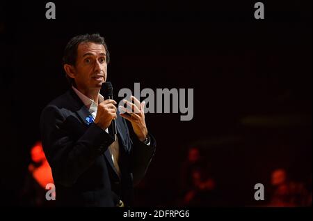 Alexandre Bompard, PDG de Carrefour, lors de l'événement « Inno Generation » de Bpifrance, le 11 octobre 2018 à Paris, France. Photo de Christian Liewig/ABACAPRESS.COM Banque D'Images