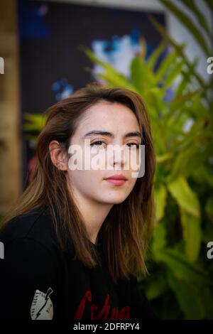 EXCLUSIF- Garance Marillier lors de la FIFIB 2018 (Festival international du film indépendant de Bordeaux) le 12 2018 octobre à Bordeaux, France .photo par Thibaud MORITZ ABACAPRESS.COM Banque D'Images