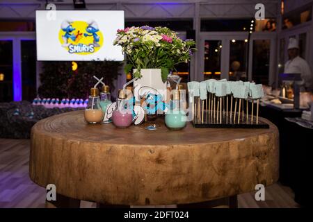 Ambiance au gala d'ouverture du MIPCOM à Cannes, France, le 15 octobre 2018. Photo de Marco Piovanotto/ABACAPRESS.COM Banque D'Images