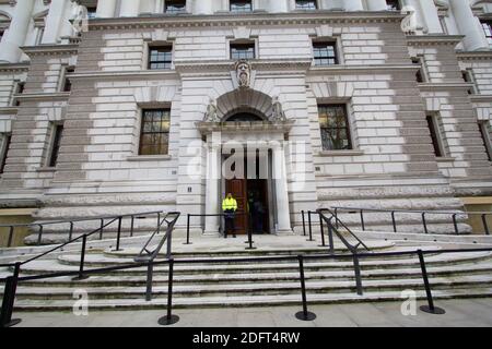 HM Treasury le Trésor de sa Majesté, parfois appelé l'Échiquier, ou plus officieusement le Trésor Banque D'Images