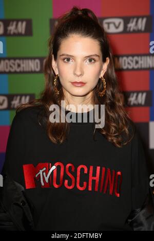 Josephine Japy arrive à la fête de lancement de MOSCHINO [tv] H&M au Dernier Etage à Paris, France, le 06 novembre 2018. Photo de Jerome Domine/ABACAPRESS.COM Banque D'Images