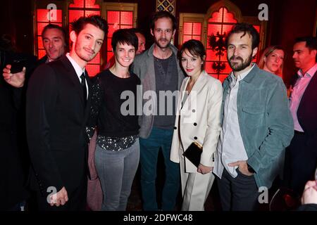 Pierre Niney et Anais Demoustier assistent à la fête de la première du film Sauver ou Perir, organisée par Five Eyes production à Raspoutine le 20 novembre 2018 à Paris photo par Laurent Zabulon/ABACAPRESS.COM Banque D'Images