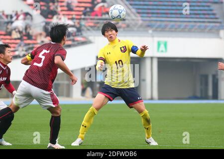 Tokyo, Japon. 5 décembre 2020. RIMU Matsuoka football : le 71e match de football de Waseda et de l'Université Keio entre l'Université de Waseda 1-1 Université Keio au stade du parc olympique de Komazawa à Tokyo, Japon . Credit: YUTAKA/AFLO SPORT/Alay Live News Banque D'Images
