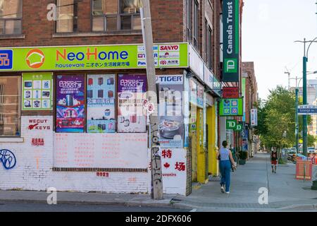 Neo Home à Chinatown, Toronto, Canada Banque D'Images